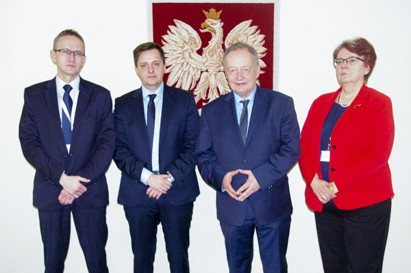 Fot. Wody Polskie (na zdjęciu od lewej: Robert Kęsy, Mateusz Balcerowicz, Mariusz Gajda, Iwona Koza)